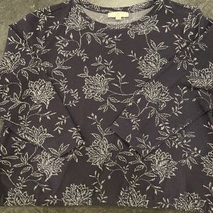 Loft Plus french terry top